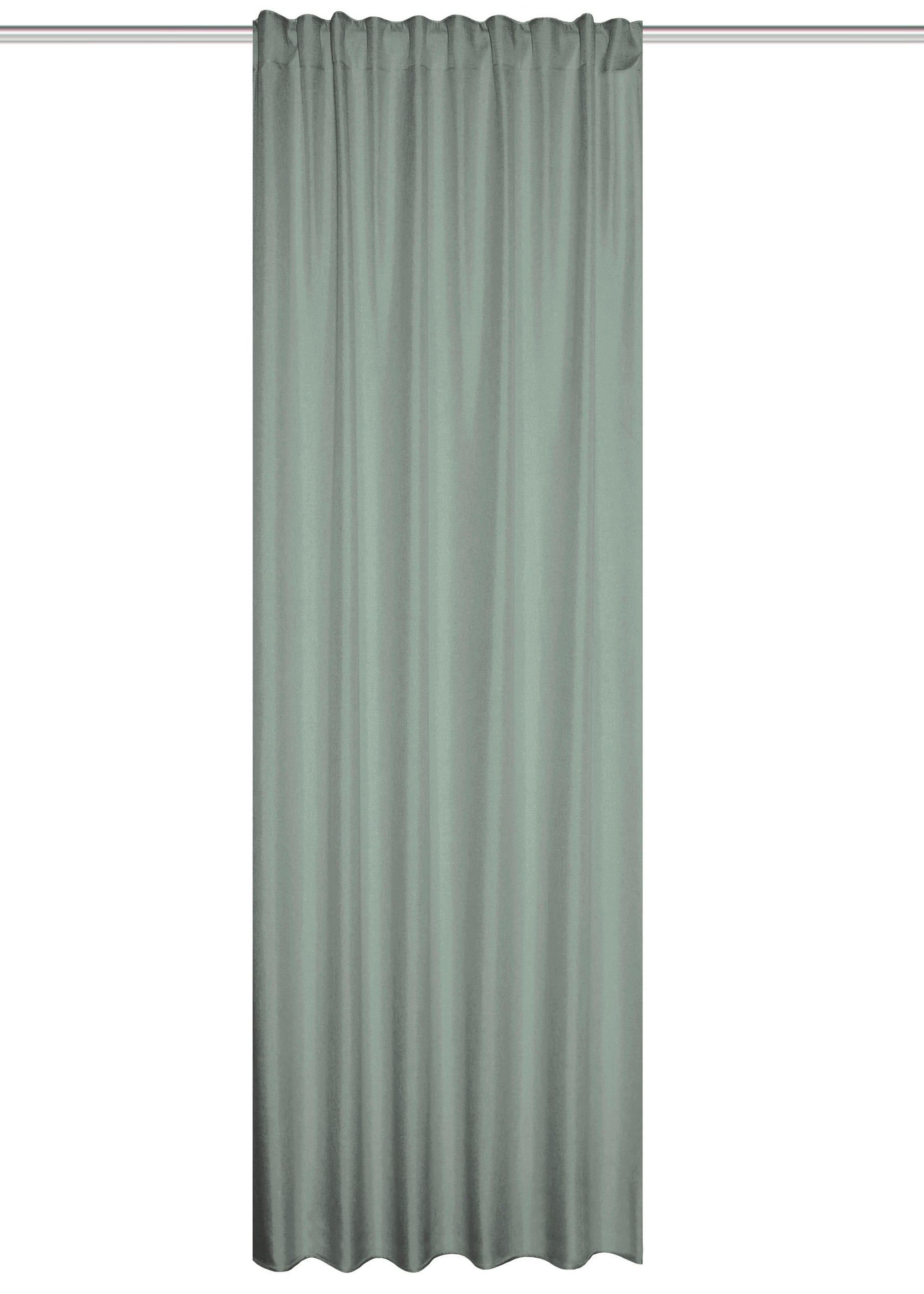 WÄRMESCHUTZVORHANG Verdunkelung 135/145 cm   - Grün, Basics, Textil (135/145cm)