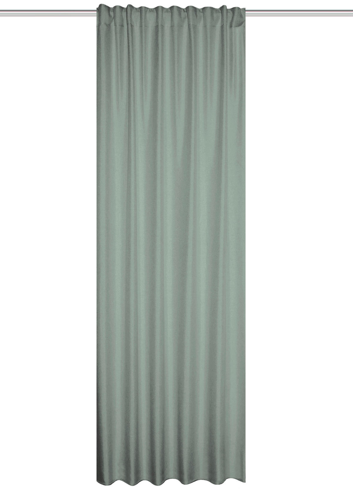 WÄRMESCHUTZVORHANG Verdunkelung 135/160 cm   - Grün, Basics, Textil (135/160cm)
