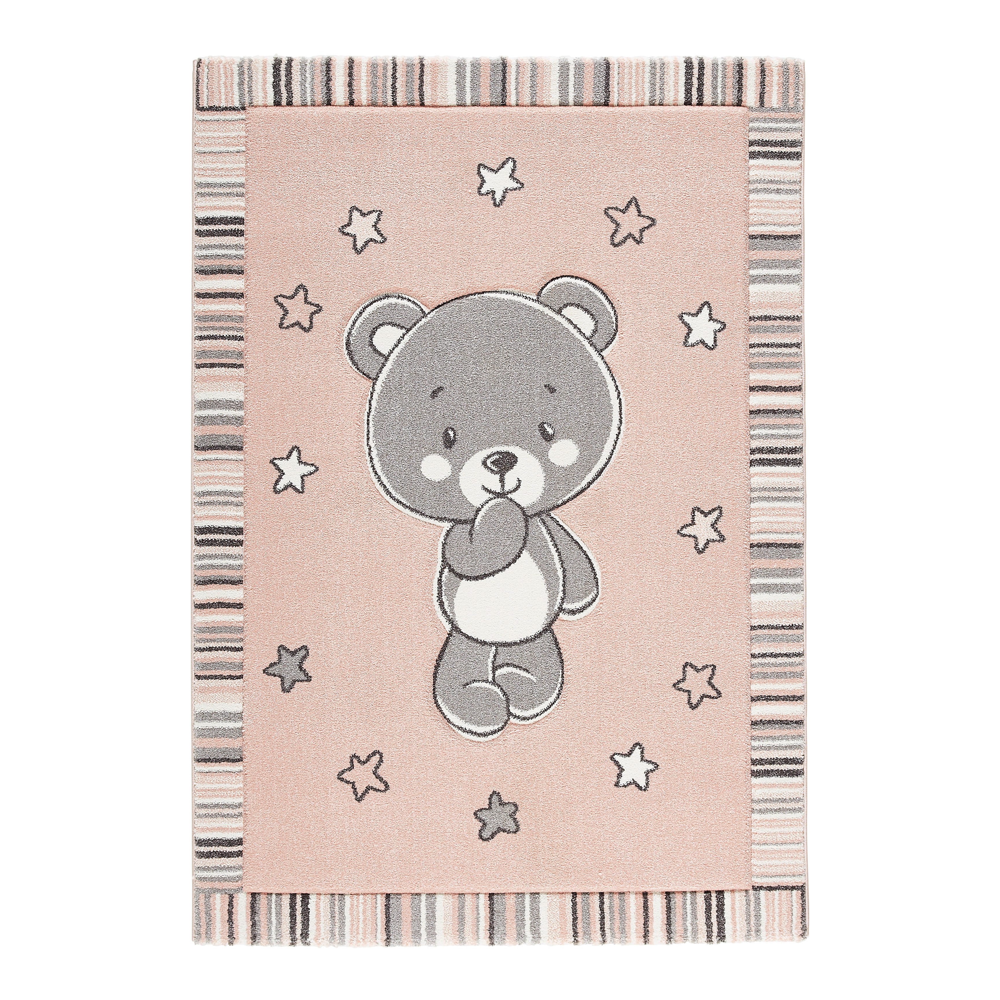 KINDERTEPPICH 80/150 cm Teddy  - Pink, Trend, Textil (80/150cm) - Ben'n'jen