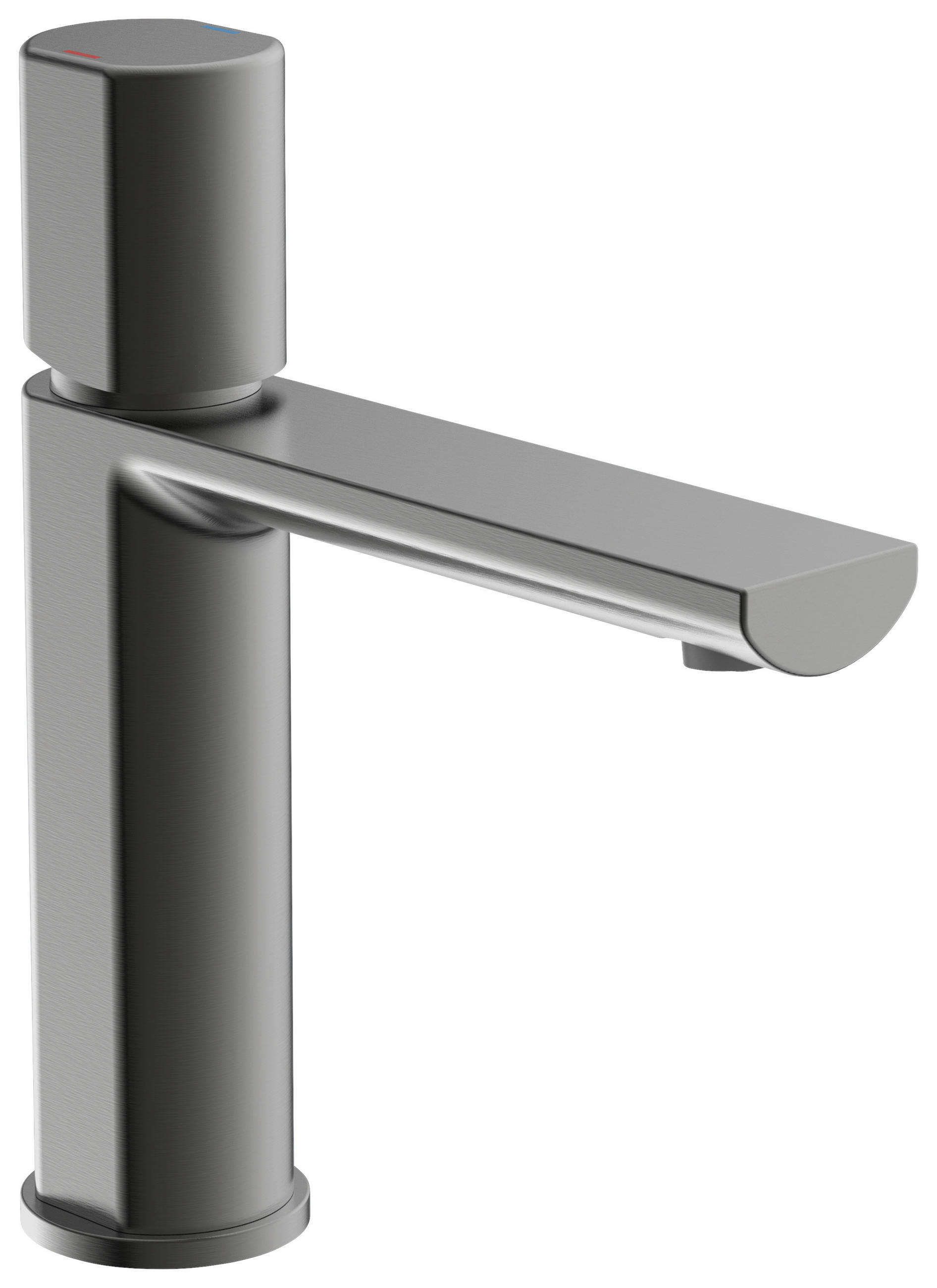 WASCHTISCHARMATUR 3,75/20/17,3 cm  - Graphitfarben, Basics (3,75/20/17,3cm) - Xora