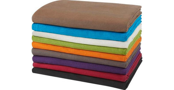 TAGESDECKE 220/240 cm  - Anthrazit, Basics, Textil (220/240cm) - Boxxx