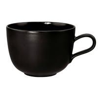 REGGELIZŐ CSÉSZE  - fekete, Basics, kerámia (0,38l) - Seltmann Weiden