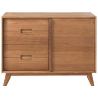 SIDEBOARD Eichefarben  108/80/45 cm  - Eichefarben, Design, Holzwerkstoff (108/80/45cm) - Linea Natura