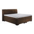 BOXSPRINGBETT BOXSPRINGBETT "OCEAN" Webstoff 160/200 cm INKL. - Dunkelbraun/Schwarz, Design, Holz/Textil (160/200cm) - Novel