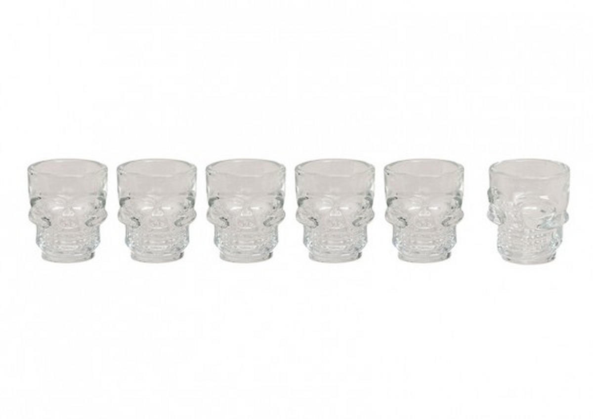 SCHNAPS-GLÄSERSET 6-teilig 0,02 ml  - Klar, Basics, Glas (5/6/4cm)