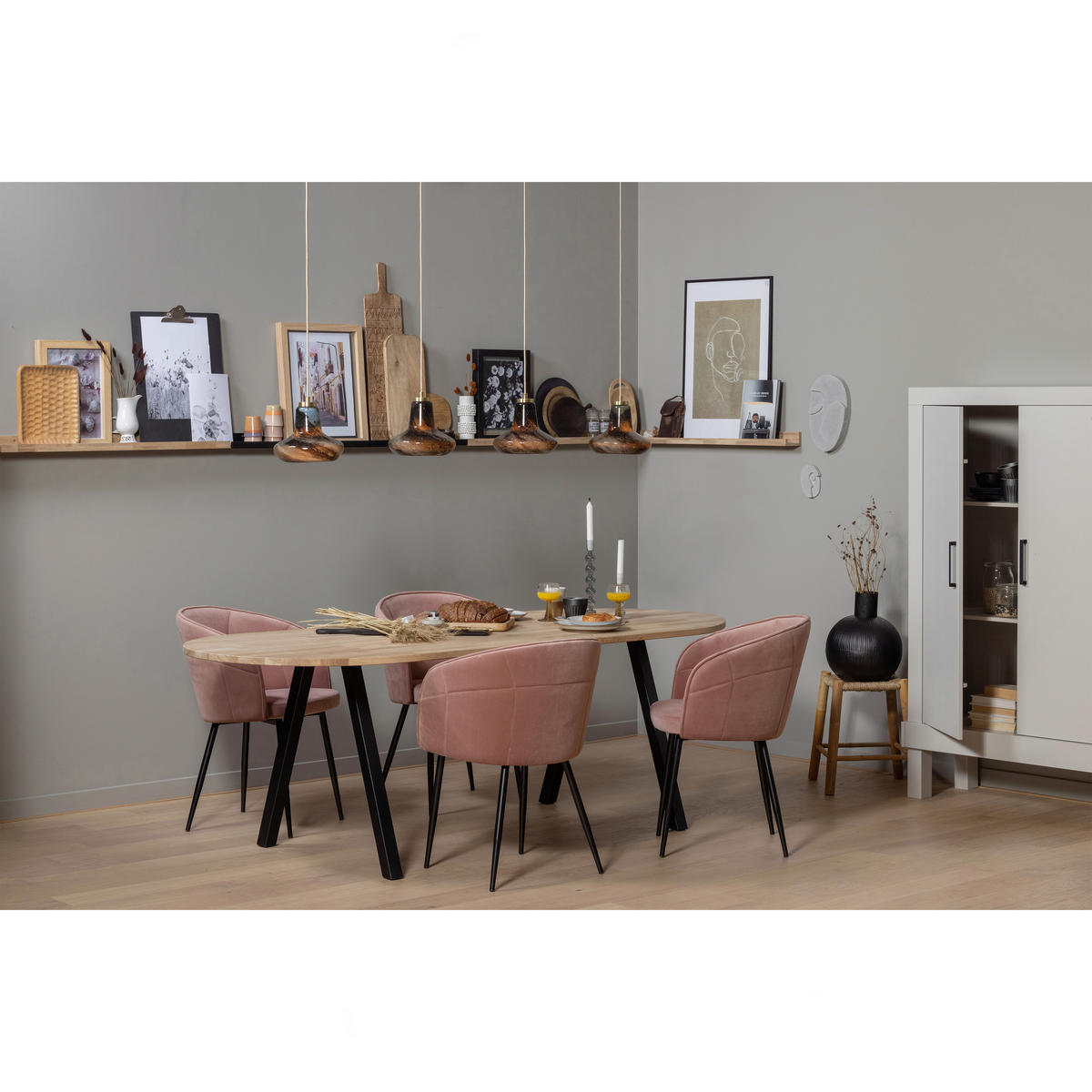 TISCHPLATTE Eiche Eichefarben  - Eichefarben, MODERN, Holz (220/90/2,4cm) - Livetastic