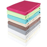 SPANNBETTTUCH Sissi Jersey  - Anthrazit, Basics, Textil (150/200cm) - Esposa