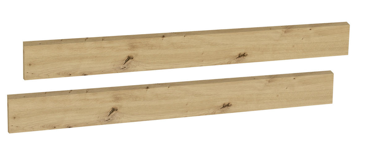 BOČNICE NA PRESTAVBU POSTIEĽK dub artisan,  - dub artisan, Trend, kompozitné drevo (139/16/2cm) - Jimmylee