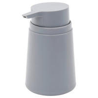 DÁVKOVAČ MÝDLA šedá - šedá, Basics, plast (8/13,5/8cm) - Sadena