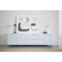 FUSSGESTELL  in 226,2/13/40 cm  - Chromfarben, Basics, Metall (226,2/13/40cm) - Novel