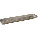 DEKOSCHALE - Silberfarben, Design, Metall (12/45cm) - Ambia Home
