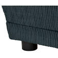 CHAISELONGUE Chenille Dunkelblau  - Schwarz/Dunkelblau, KONVENTIONELL, Kunststoff/Textil (171/73/93cm) - Carryhome