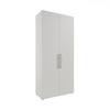 AKTENSCHRANK Weiß  - Weiß, MODERN, Holzwerkstoff (89,8/201/42,9cm) - Novel