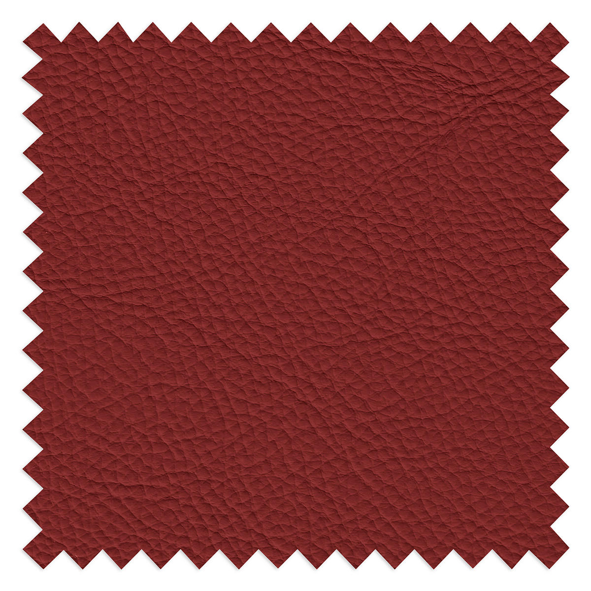 RELAXSESSEL Leder Rot  - Rot/Schwarz, Design, Leder/Metall (77/107/88cm) - Livetastic