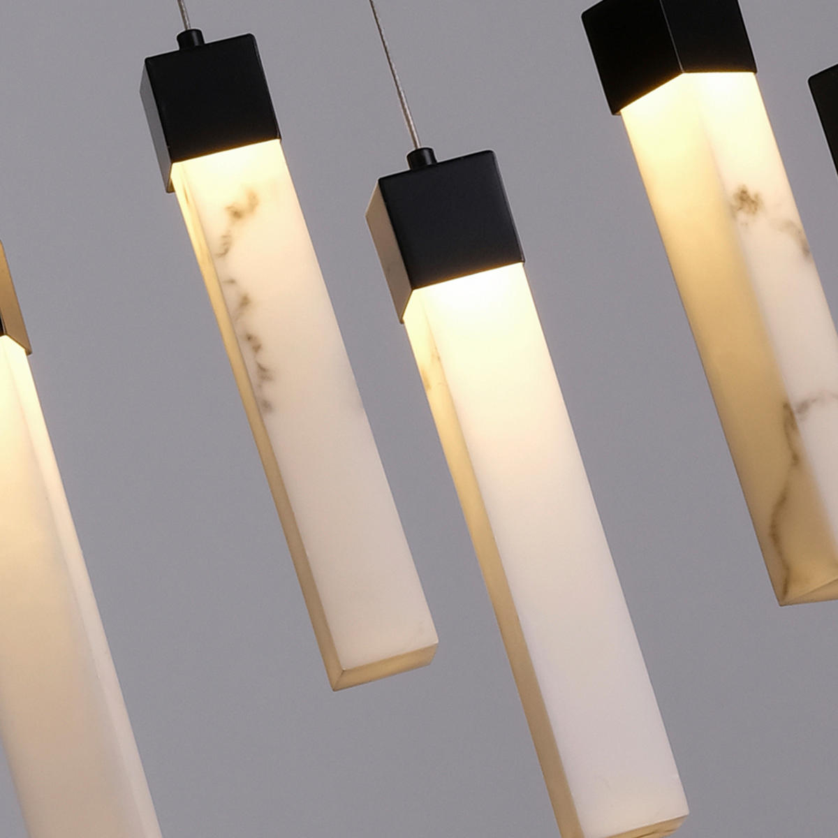 PENDELLEUCHTE Moonbeam 60/300/60 cm  - Messingfarben, Design, Glas/Metall (60/300/60cm)