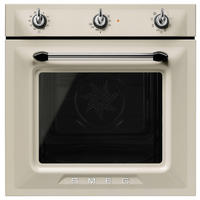 EINBAUBACKOFEN SF6905P1  - Creme, ROMANTIK / LANDHAUS, Metall (59,7/59,2/54,8cm) - SMEG