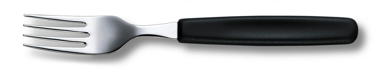 GABEL - Schwarz, Basics, Kunststoff (19.8/2.3/1.0cm) - Victorinox