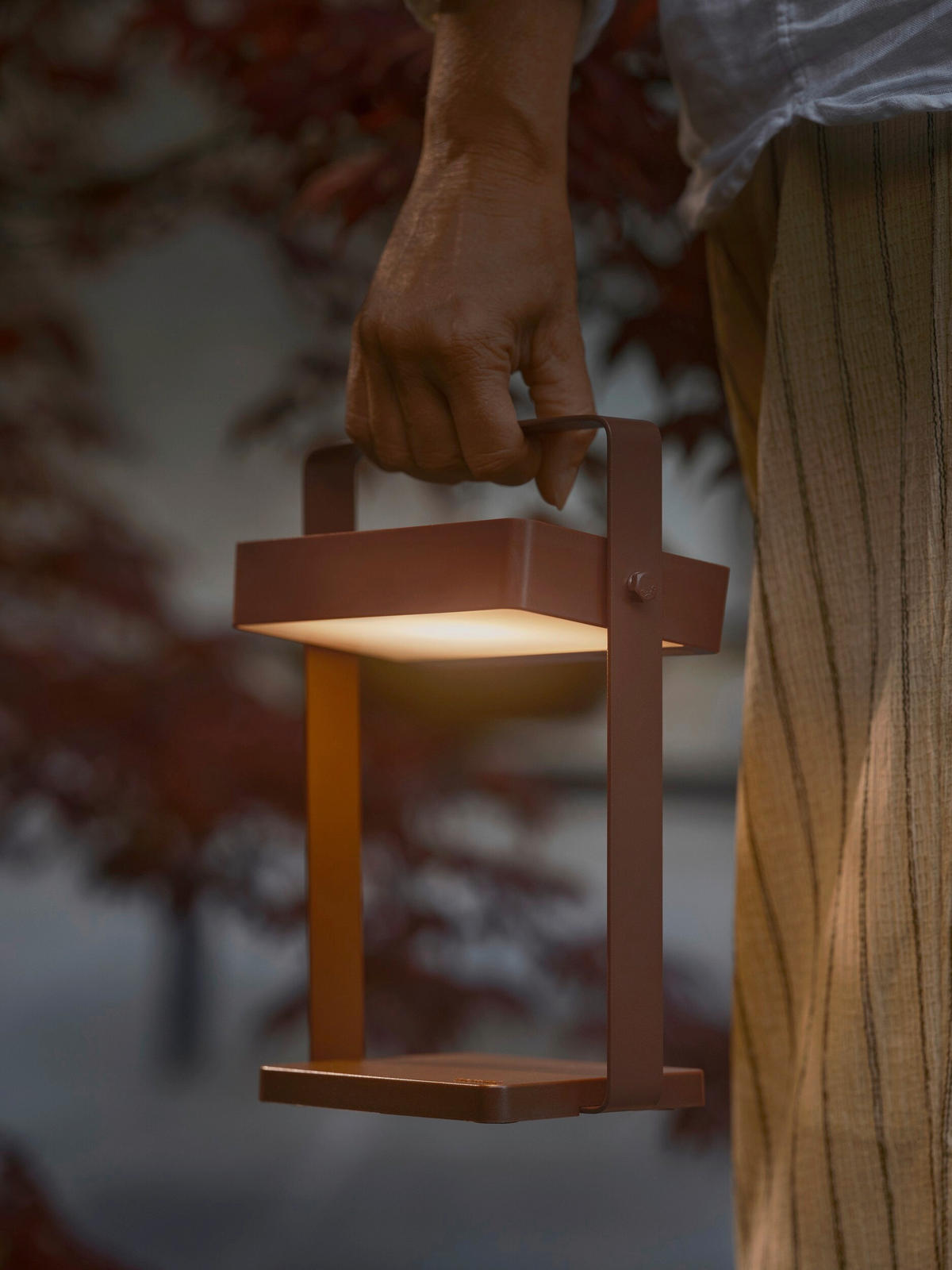 SOLARLEUCHTE  - Braun, Design, Metall (17/10,7/23,6cm) - Nordlux