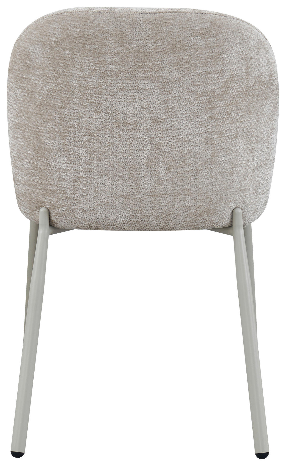 STUHL  Stoffauswahl Struktur  - Beige, Design, Textil/Metall (46/80/60cm) - Stylife