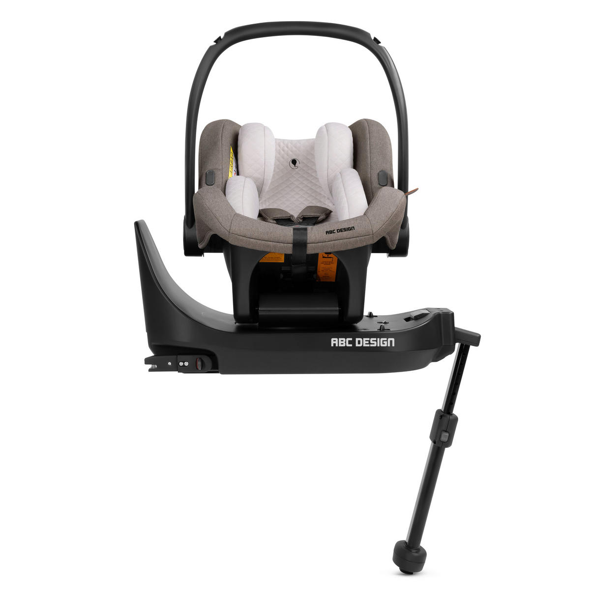 ISOFIX BAZA  Isofix Base Root  - crna, Osnovno (35/32,5/61cm) - ABC Design