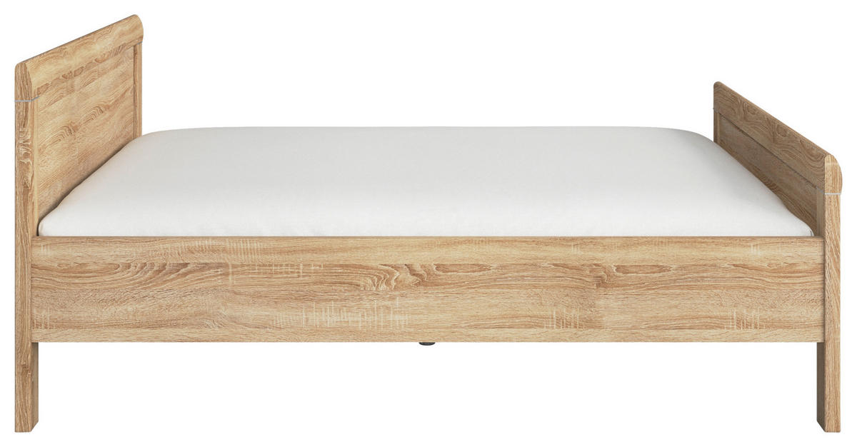 BETT 140/200 cm  in Sonoma Eiche  - Sonoma Eiche, Design (140/200cm) - Novel