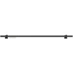 VORHANGSTANGENSET 200 cm  - Schwarz, Design, Metall (200cm) - Homeware