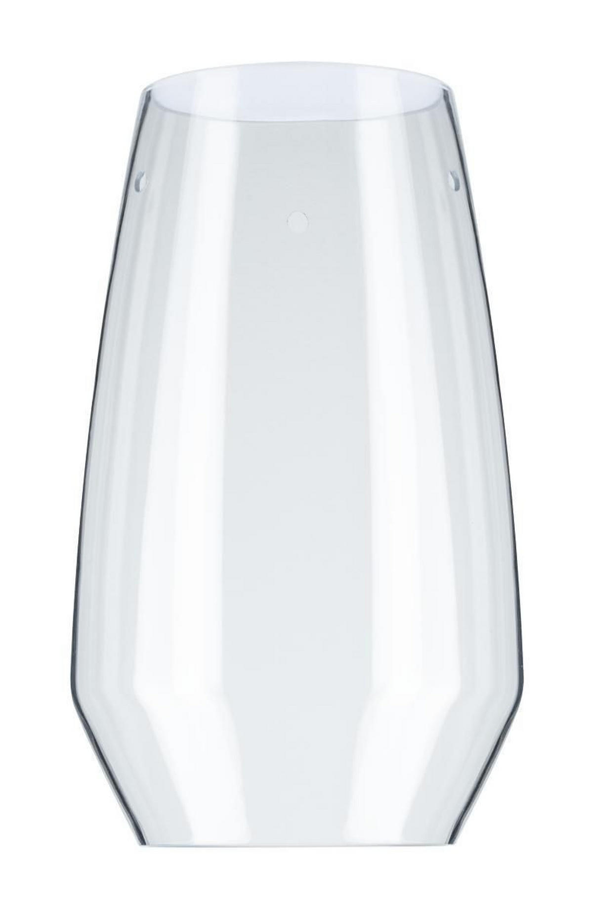 SCHIENENSYSTEM-LEUCHTENSCHIRM URail   - Klar, Design, Glas (28cm) - Paulmann