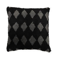 KUDDFODRAL 45/45 cm  - grå/svart, Design, textil (45/45cm)