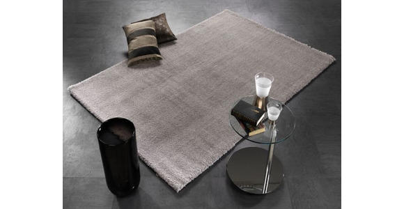 HOCHFLORTEPPICH 65/130 cm Royal Shaggy Grau  - Grau, Basics, Textil (65/130cm) - Novel