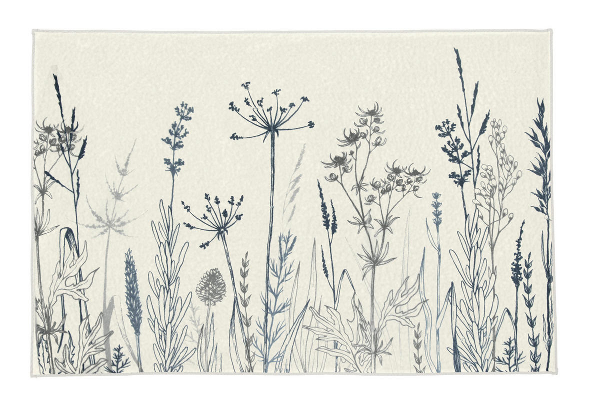 Covor De Baie  70/120 cm  multicolor   - multicolor, Basics, plastic/textil (70/120cm) - Kleine Wolke