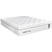 TASCHENFEDERKERNMATRATZE COOLTECH V-2 140/220 cm Höhe ca. 32 cm  - Weiß, Basics, Textil (140/220cm) - Livetastic