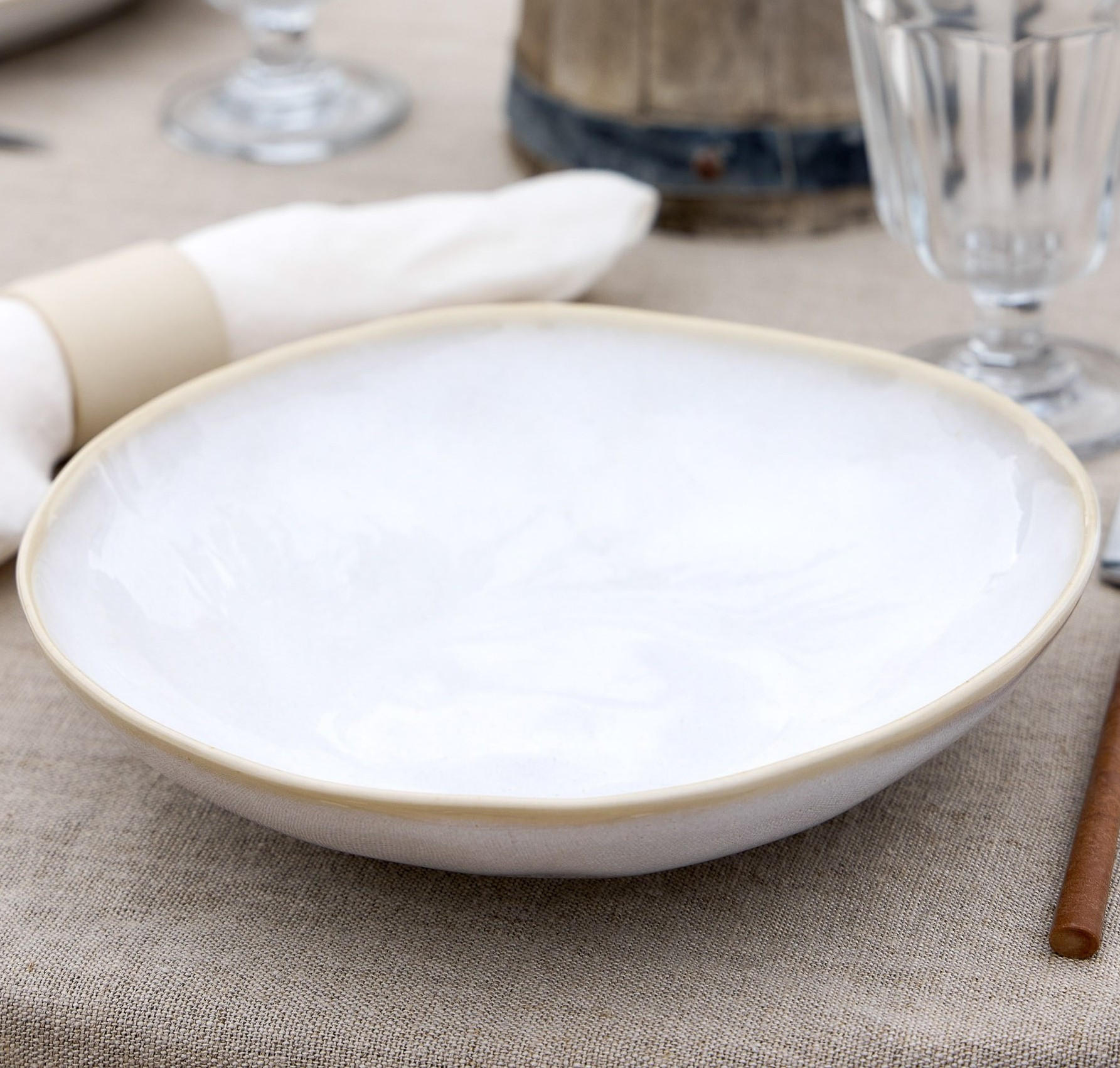 Thumbnail - Costa Nova Kombiservice Brisa, Perlmutt, Keramik, 30-teilig, 440 ml,670 ml, Handmade in Europe, Essen & Trinken, Geschir...