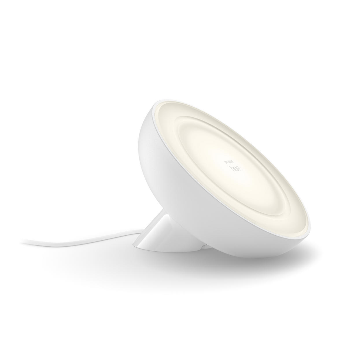 LED-TISCHLEUCHTE White Color Bloom 13/12,6 cm   - Weiß, Design, Kunststoff (13/12,6cm) - Philips HUE