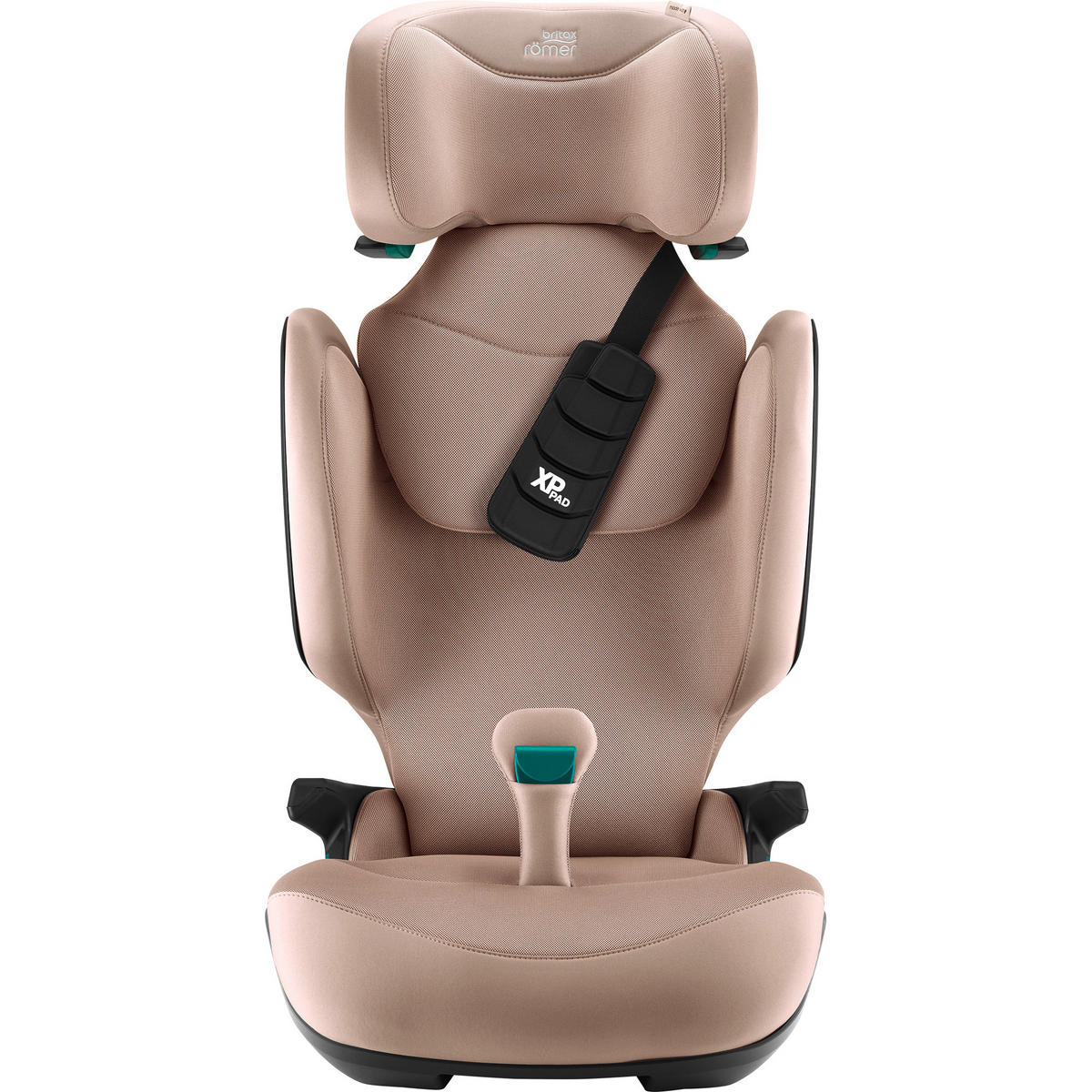 KINDERAUTOSITZ Kidfix Pro  - Taupe/Hellbraun, Basics, Kunststoff/Textil (48/83/42cm) - Britax Römer
