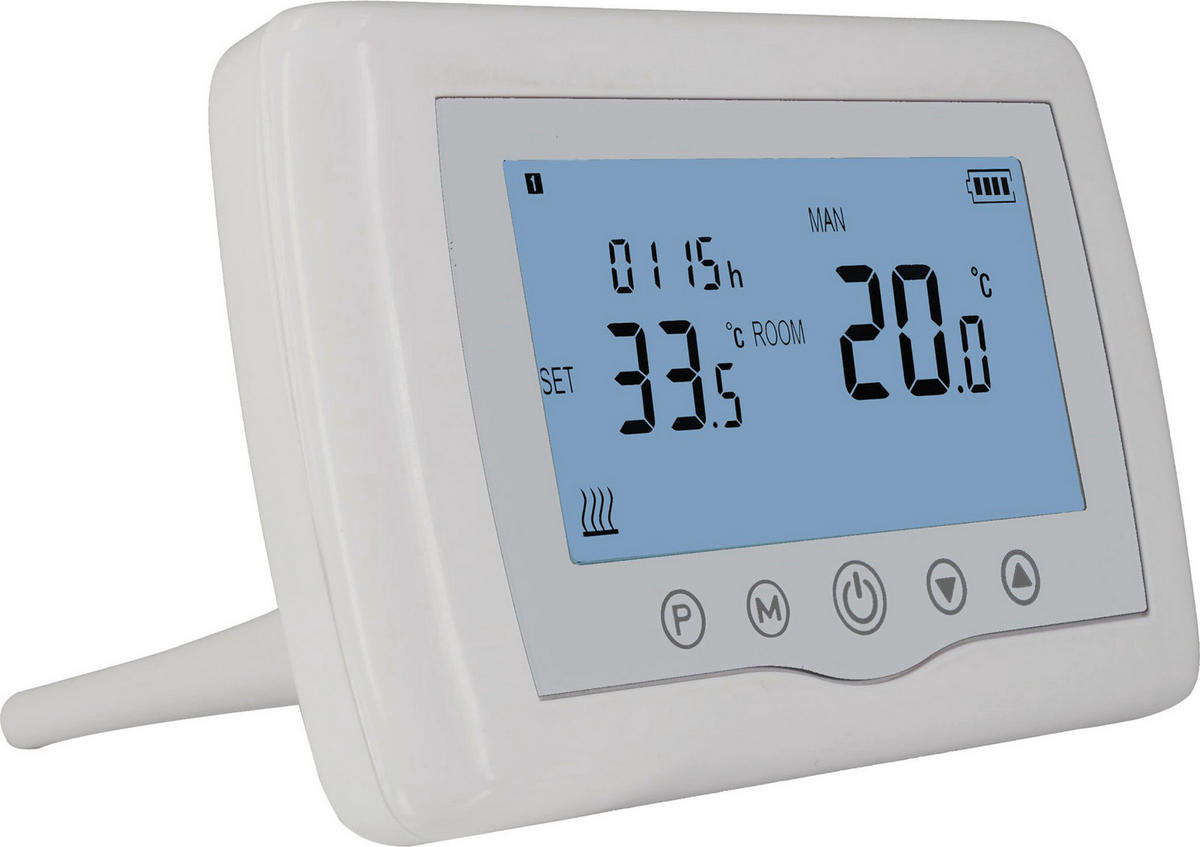 THERMOSTAT - Weiß, Basics, Kunststoff (13,5/8,8/2,2cm)