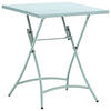 ZAHRADNÍ SKLÁDACÍ STOLEK, kov, 60/60/72 cm - mátově zelená, Konvenční, kov (60/60/72cm) - Ambia Garden