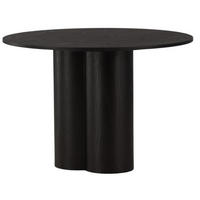 MATBORD i trämaterial 110/110/75 cm   - svart, Design, trämaterial/trä (110/110/75cm) - Livetastic