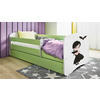 KINDER-/JUNIORBETT - Birkefarben/Weiß, MODERN, Holz/Holzwerkstoff (80/160cm) - MID.YOU