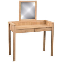 SCHMINKTISCH 100/45/75-135 cm, Wildeiche  - Wildeiche, Basics, Holz (100/45/75-135cm) - Linea Natura
