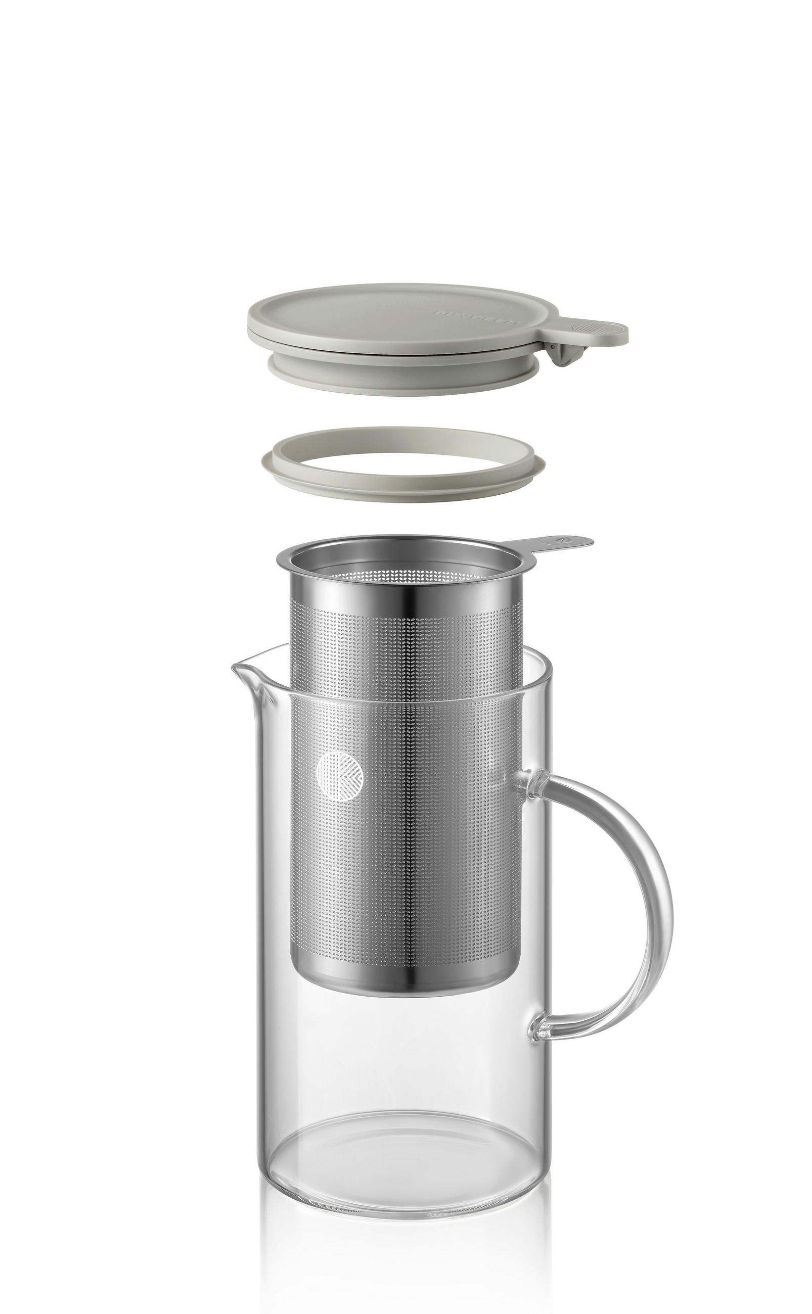 Kancsó  - átlátszó, Basics, Üveg (11,6/21,8/12,1cm)