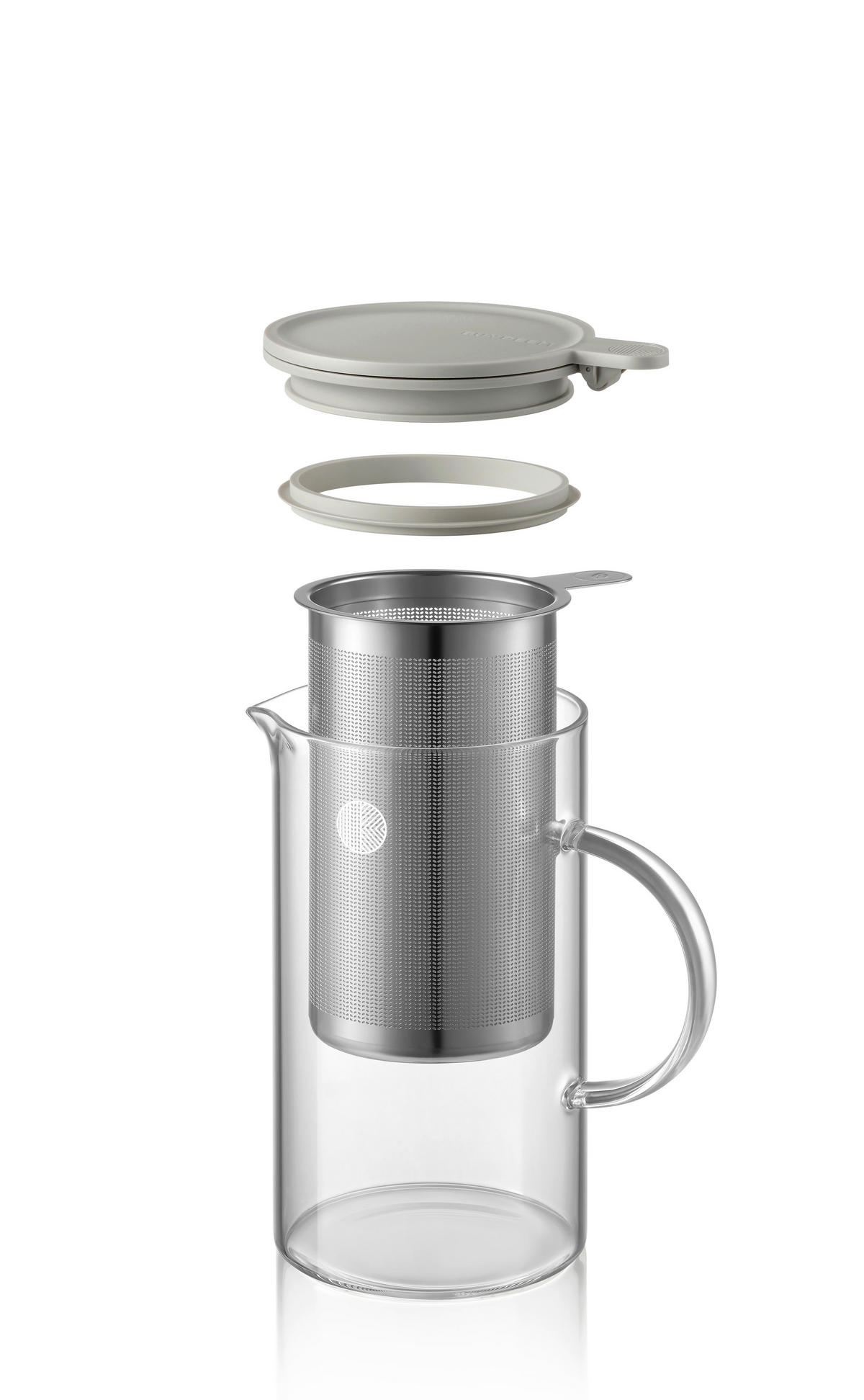 Kancsó  - átlátszó, Basics, Üveg (11,6/21,8/12,1cm) - BUYDEEM