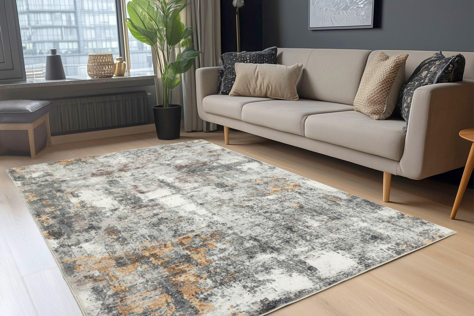 FLACHWEBETEPPICH 200/290 cm My Posh Terracotta  - Terracotta, Design, Textil (200/290cm) - Obsession
