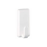 KLEBEHAKEN 3 Stück  in Weiß  - Weiß, Basics, Kunststoff (2,2/4,5/1,7cm) - Tesa