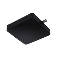 SCHIENENSYSTEM-EINSPEISER URail 22,7/4,8 cm   - Schwarz, Basics, Kunststoff (22,7/4,8cm) - Paulmann
