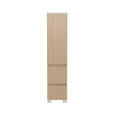 MIDISCHRANK 30/131/35 cm  - Sandfarben/Eichefarben, KONVENTIONELL, Holzwerkstoff/Kunststoff (30/131/35cm) - Xora