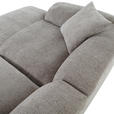 ECKSOFA in Flachgewebe Braun  - Creme/Schwarz, MODERN, Kunststoff/Textil (178/231cm) - Carryhome