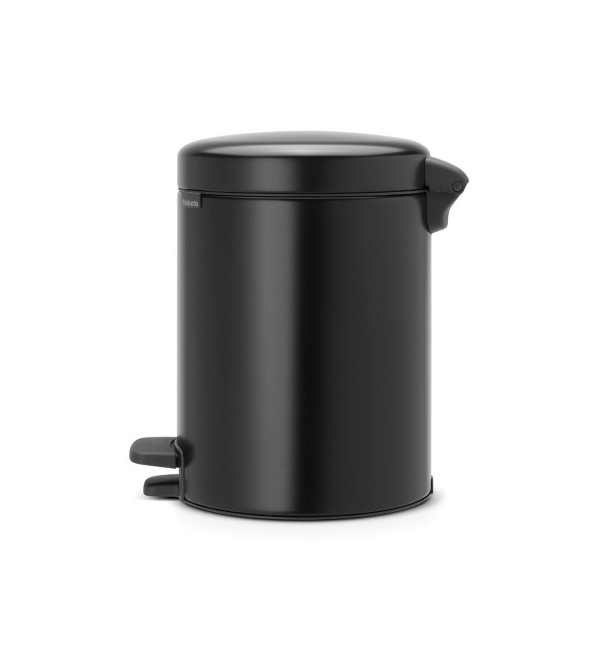KOŠ ZA OTPAD  5 l   - crna, Basics, metal/plastika (20.5/29.1/27.2cm) - Brabantia
