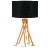 BORDSLAMPA GOOD&MOJO  32/59/32 cm   - svart/naturfärgad, Trend (32/59/32cm) - Good & Mojo