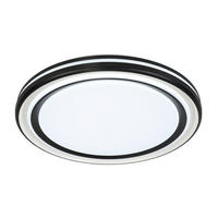 STROPNA LED-SVETILKA   48 W/5400 lm/3000-6500 K/220-240 V/ - črna/bela, Trend, kovina/umetna masa (49/6cm) - Novel
