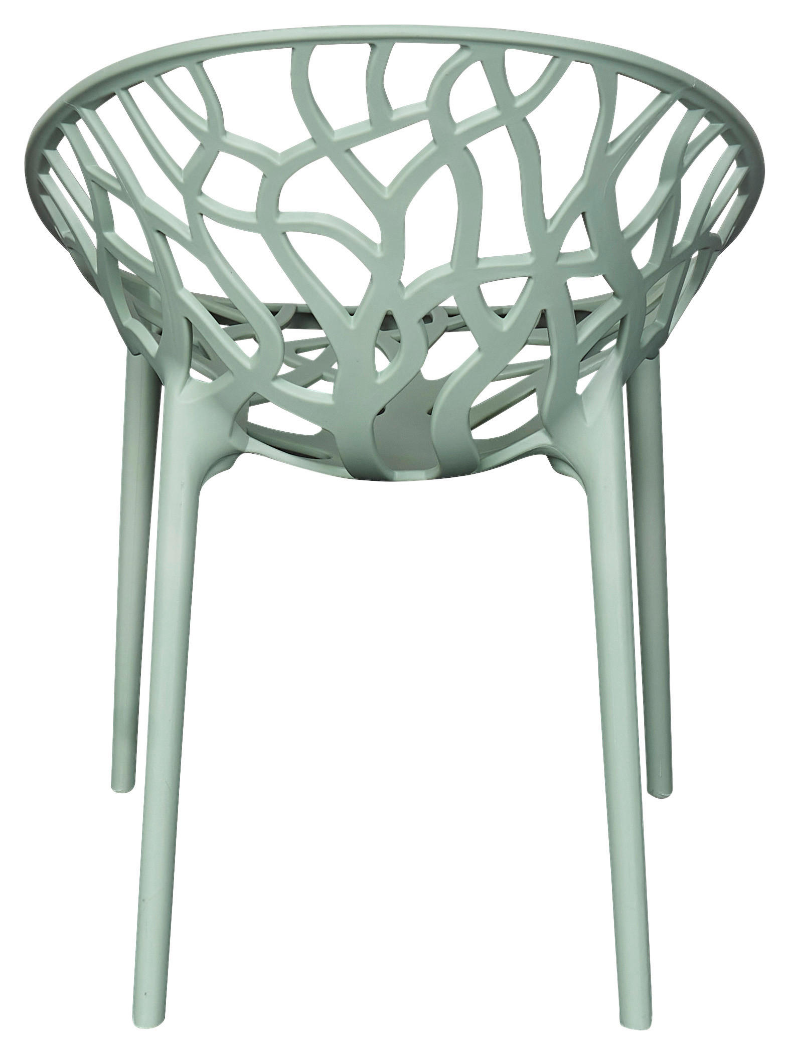 Thumbnail - Ambia Garden Stapelstuhl, Grün, Kunststoff, rund, 60.5x79x58 cm, stapelbar, gastro- und objekttauglich, abwischbar, Gart...